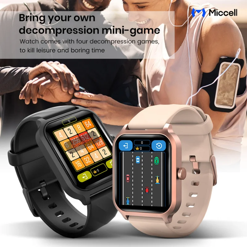 Montre Connectée Miccell Android Multifonction SM02